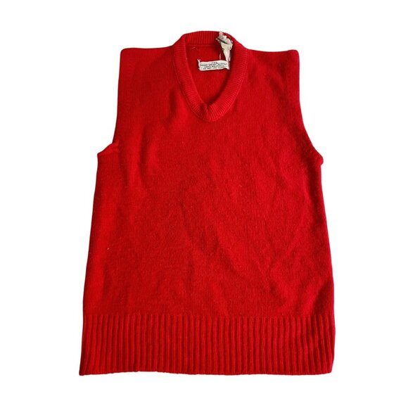 J. C. Penney Other - Vintage 50s / 60s JCPenney Childs Sweater Vest Size 5-6 Red